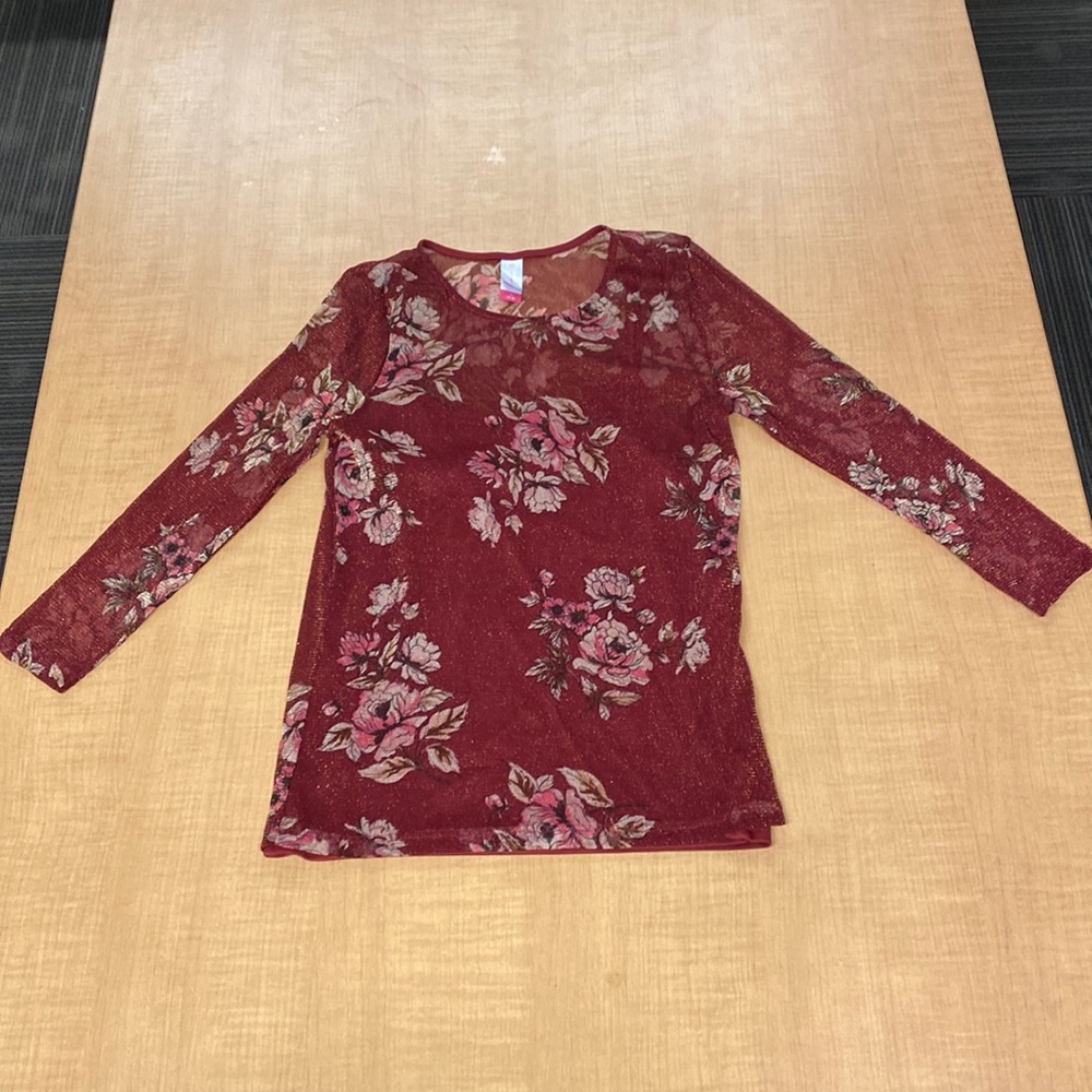 NoBoundaries Rose Top Medium